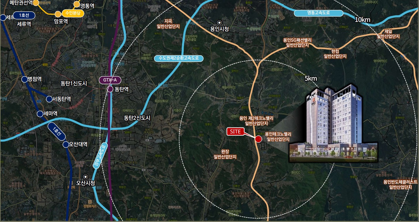 용인 리메인시티 입지